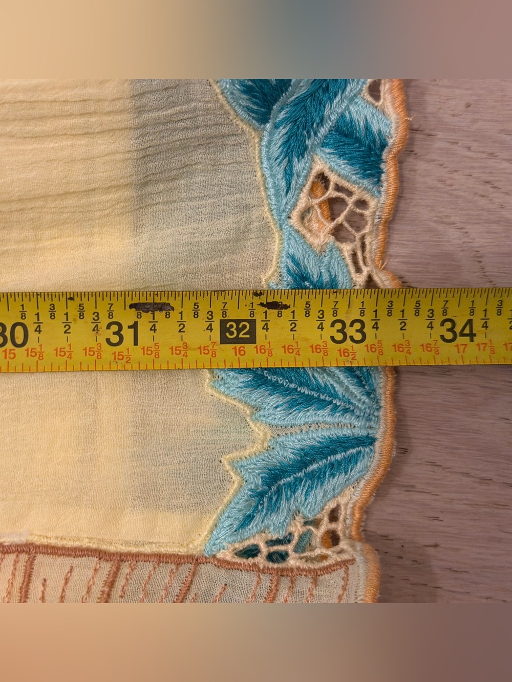 Chasing Unicorns Yellow Mini Dress with Turquoise Embroidery BNWT XS - Picture 11 of 16